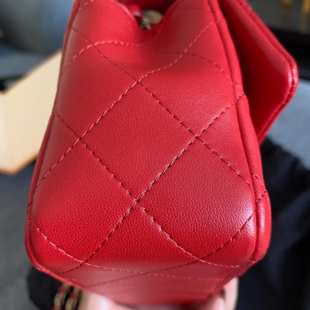❌❌SOLD❌❌ Chanel mini rectangular lambskin - Picture 9 of 9